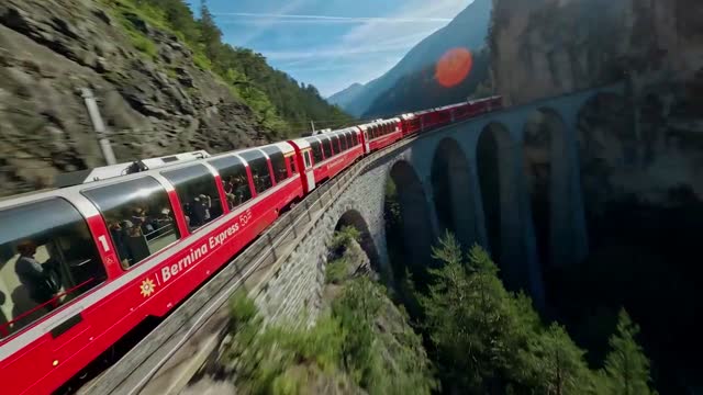 Legendaere Zuege der Schweiz